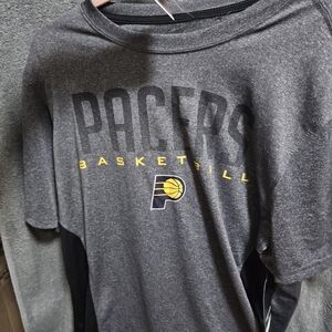 Pacers Basketball Gray T-Shirt